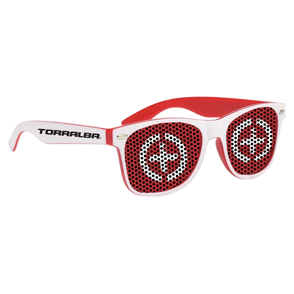 LensTek Two Tone Miami Sunglasses - Image 6