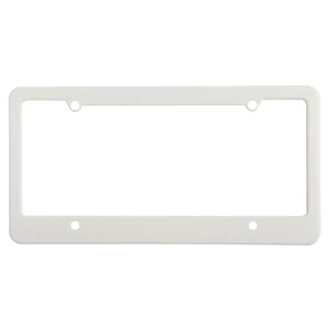 License Plate Frame (4 Holes - Straight Bottom)