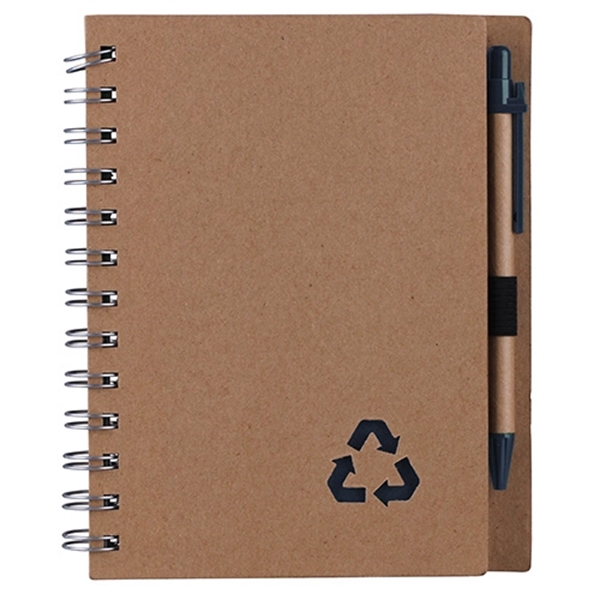 Eco-recycled Kraft Paper Notebook - Image 2