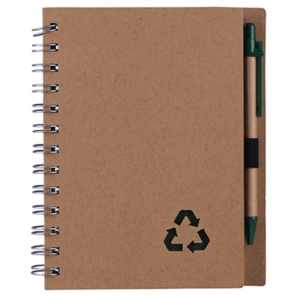 Eco-recycled Kraft Paper Notebook - Image 3