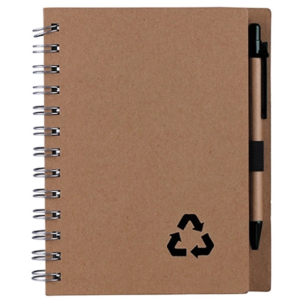 Eco-recycled Kraft Paper Notebook - Image 4