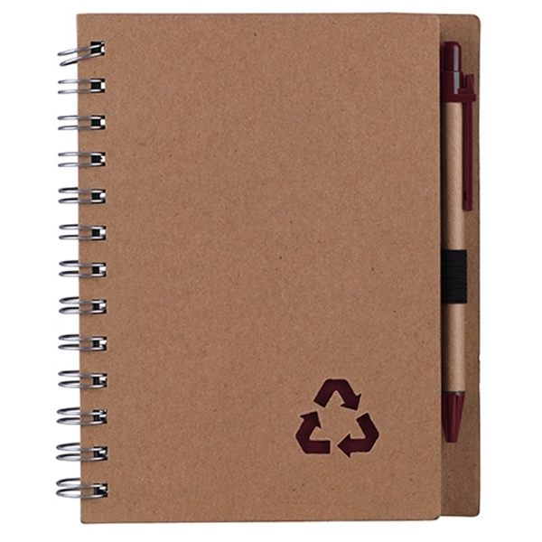 Eco-recycled Kraft Paper Notebook - Image 5