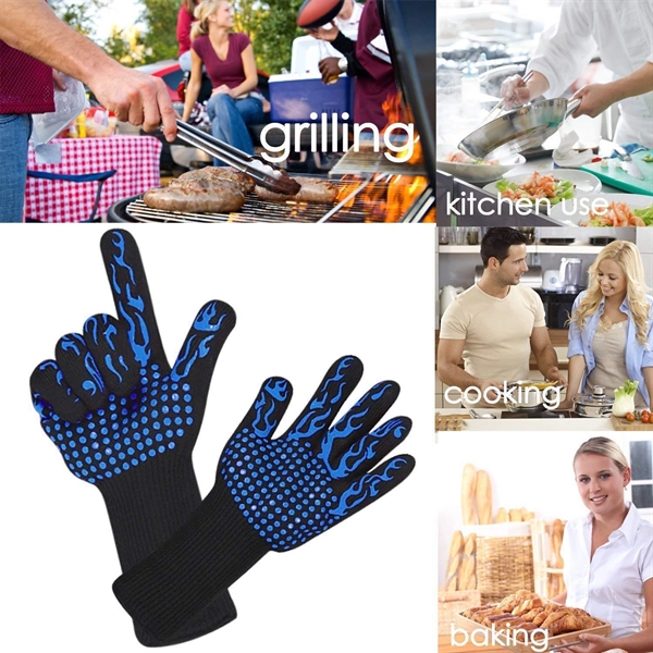 Heat Resistant BBQ Gloves - Image 3