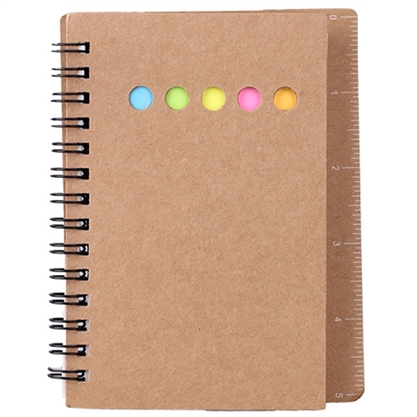 Sticky Note Book With Ruler - Image 2