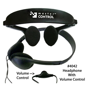Deluxe Stereo Audio Headphone with Volume Control