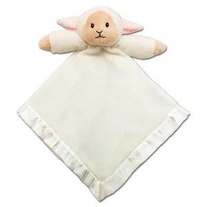 White Lamb Baby Blanket