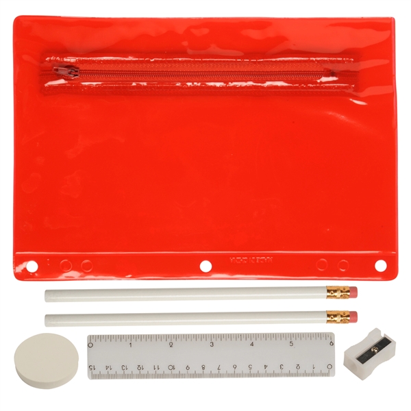Translucent Deluxe School Kit - Imprinted Contents - Image 6