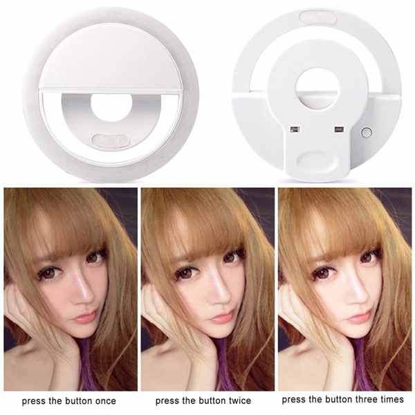 Rechargeable 36 LED Bulbs Selfie Ring Light - Image 4