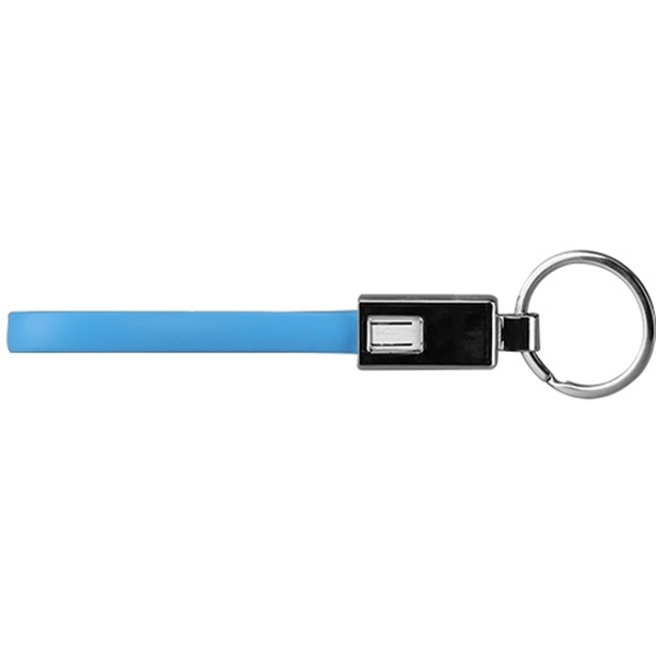 Charging Cable with Key Ring - Image 2
