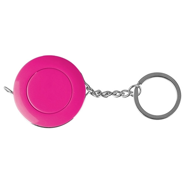 Round 60" Tape Measure with Keychain - Image 5