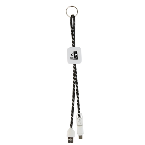 3-in-1 Fabric Charge-It™ Cable - Image 1
