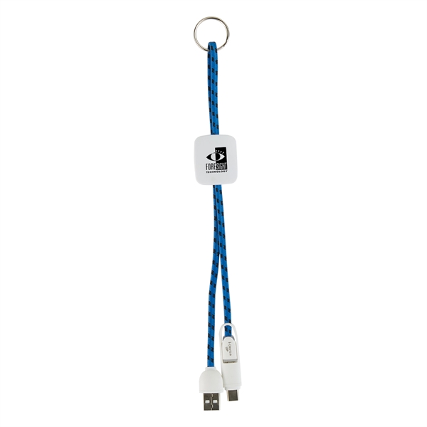 3-in-1 Fabric Charge-It™ Cable - Image 2