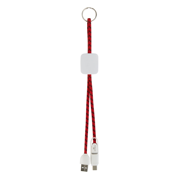 3-in-1 Fabric Charge-It™ Cable - Image 8