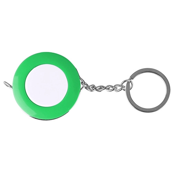 Round 60" Tape Measure with Keychain - Image 3