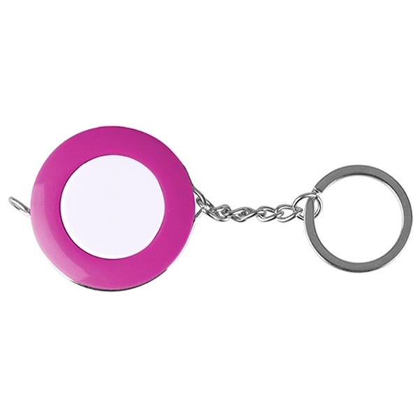 Round 60" Tape Measure with Keychain - Image 7
