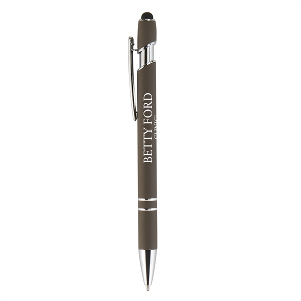 Granada Velvet-Touch Aluminum Stylus Pen - Image 3