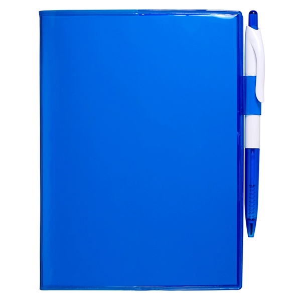 Clear-View Notebook with Pen - Image 2