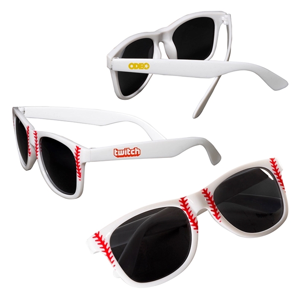 Sports Themed Sunglasses - Image 1
