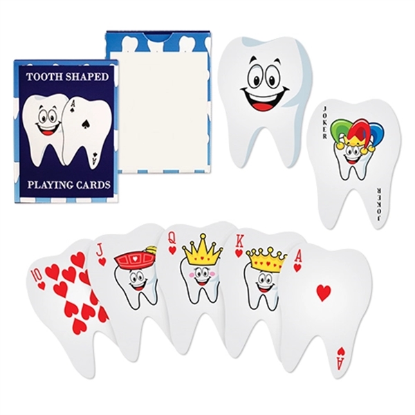 Tooth-Shaped Playing Cards - Image 2