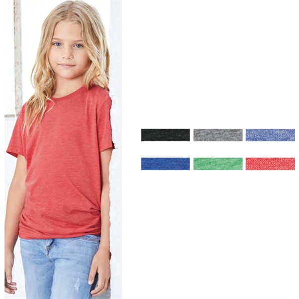 BELLA+CANVAS® YOUTH TRIBLEND SHORT SLEEVE TEE
