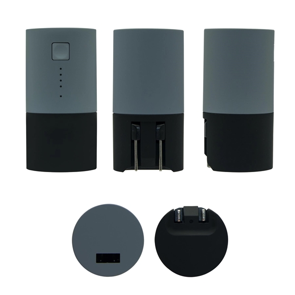 Charge and Go- 2 in 1 Powerbank RD (Round) - Image 5