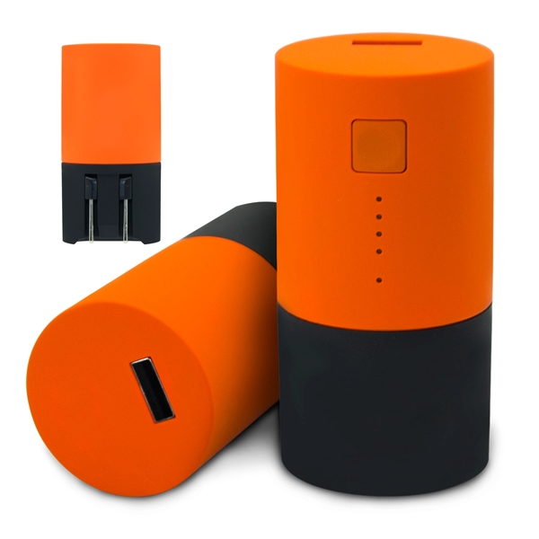 Charge and Go- 2 in 1 Powerbank RD (Round) - Image 6