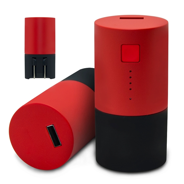 Charge and Go- 2 in 1 Powerbank RD (Round) - Image 8