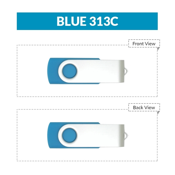 Swivel USB Flash Drive 3.0 Stick - Image 7