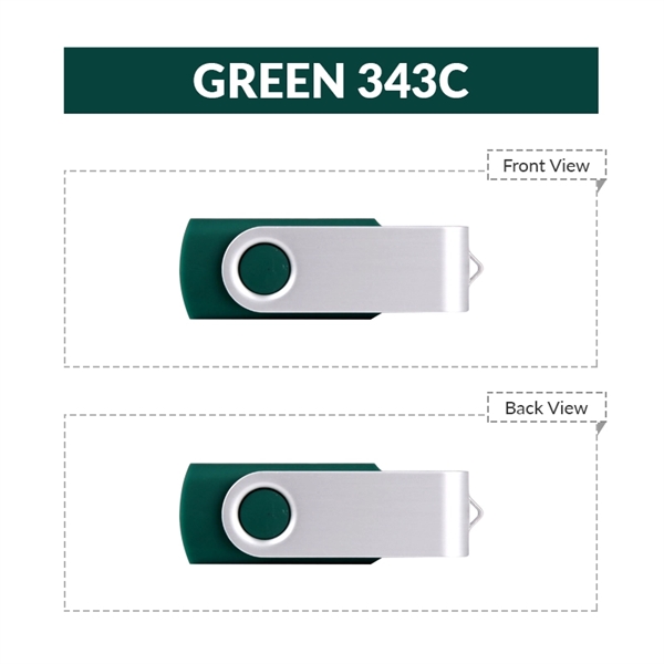Swivel USB Flash Drive 3.0 Stick - Image 8