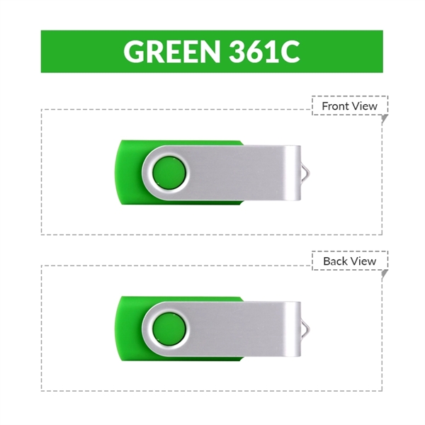 Swivel USB Flash Drive 3.0 Stick - Image 9