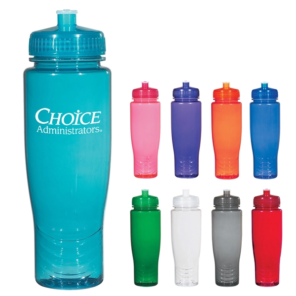 28 Oz. Poly-Clean Plastic Bottle - Image 1