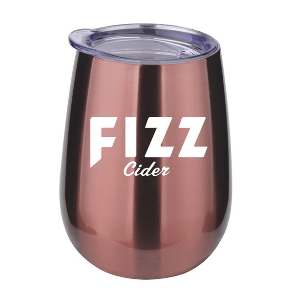 10 oz Stainless Steel Stemless Wine Glass - Image 9
