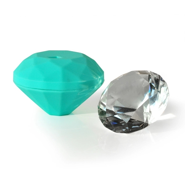 Diamond Silicone Ice Ball Mold - Image 2