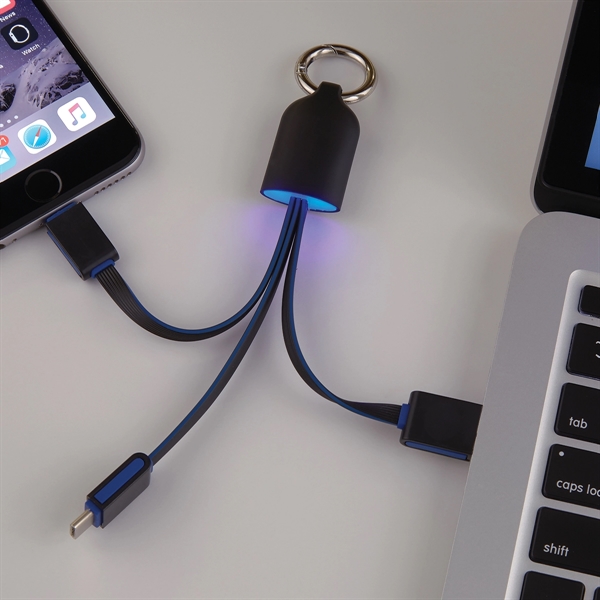 3-In-1 Light Up Charging Cables - Image 2