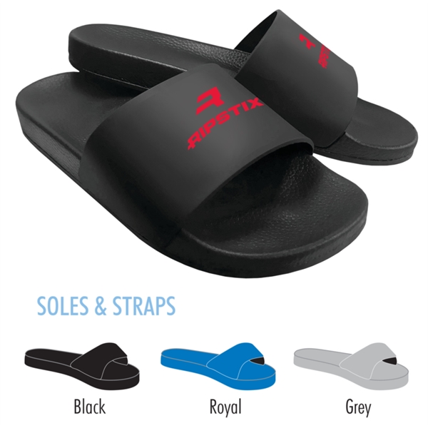 BrandGear™ Pebble Beach™ Slide Sandal - Image 1