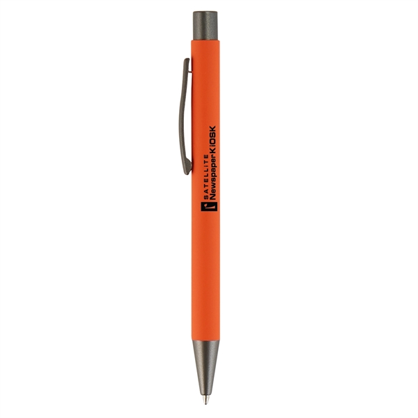 Sorrento Velvet-Touch Aluminum Pen - Image 3