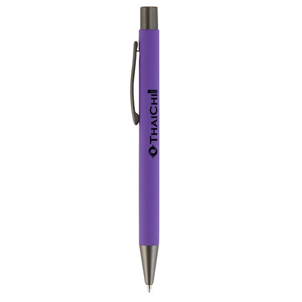 Sorrento Velvet-Touch Aluminum Pen - Image 4