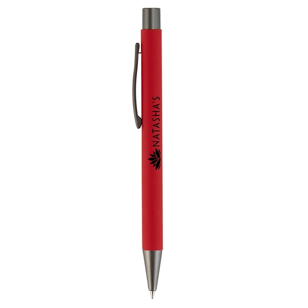 Sorrento Velvet-Touch Aluminum Pen - Image 5