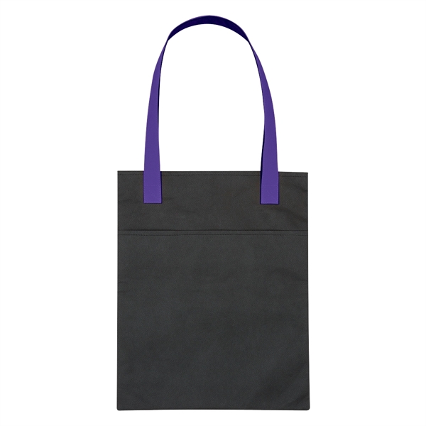 Non-Woven Turnabout Brochure Tote Bag - Image 4