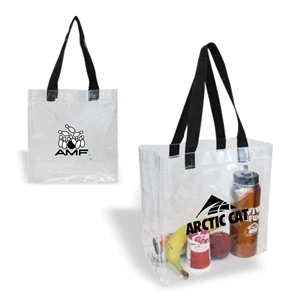 Clear Bag, NFL Approved Clear Open Tote with Webbing Handles