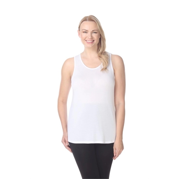 Ladies Casual Open V Back Tank Top