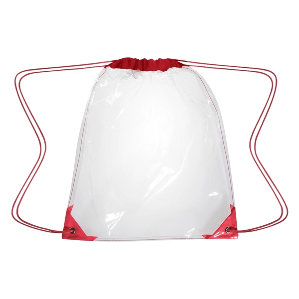 Clear Drawstring Backpack - Image 5