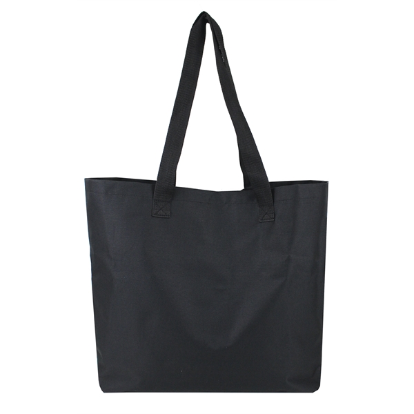 Heather Gray Open Tote - Image 3