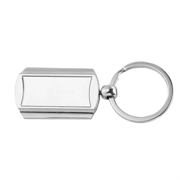 Rounded End Metal Keychains - Image 2