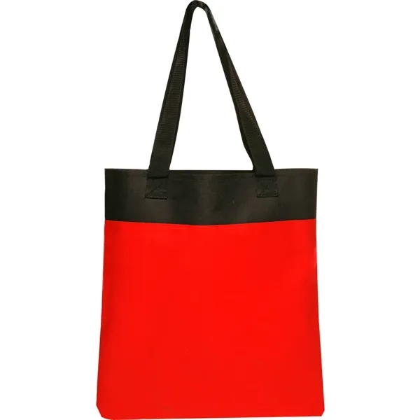 Two Tone Deluxe Tote Bags - Image 3