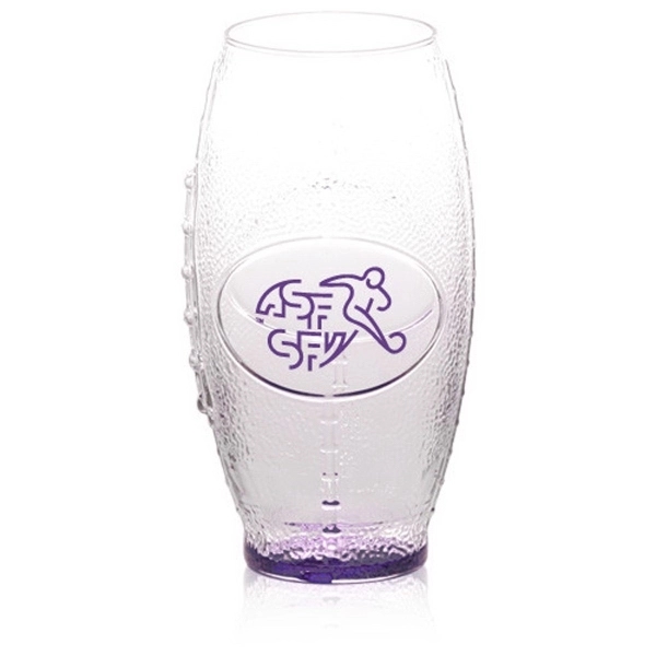 23 oz. Libbey® Football Shaped Beer Glasses - Image 2