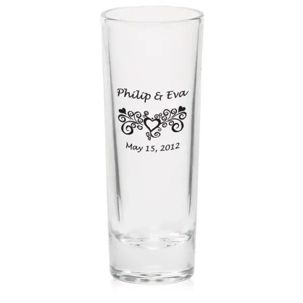 2 oz. Clear Cordial Shooter Shot Glasses - Image 3
