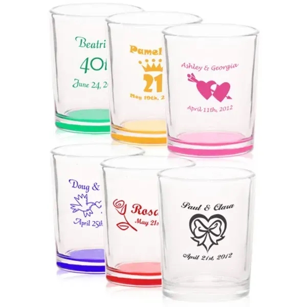 Votive Glass Candle Holders - Image 1