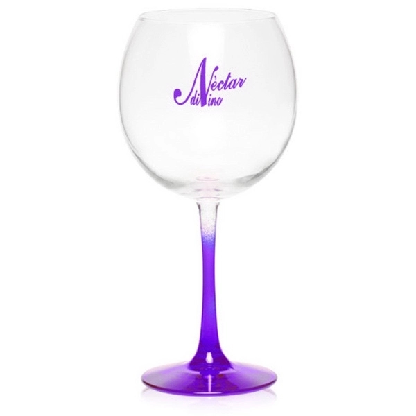18.5 oz. Libbey® Balloon Wedding Favor Wine Glasses - Image 3