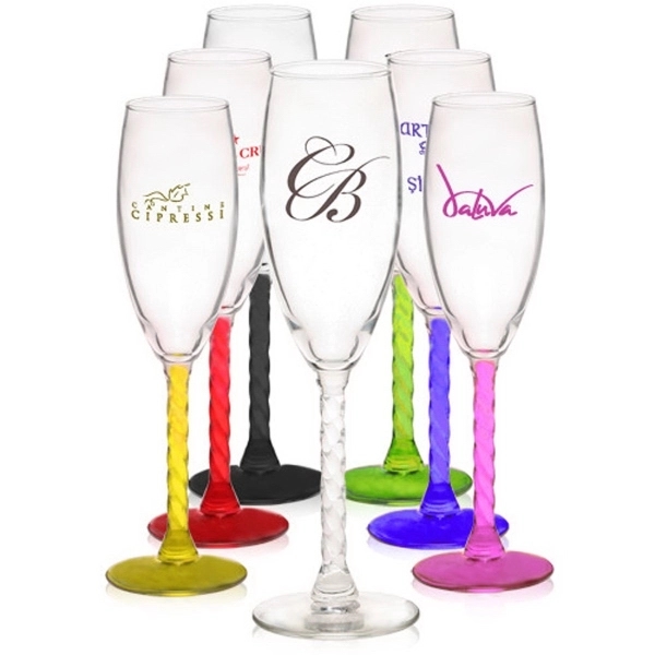 6 oz. Libbey® Revolution Champagne Flutes - Image 1
